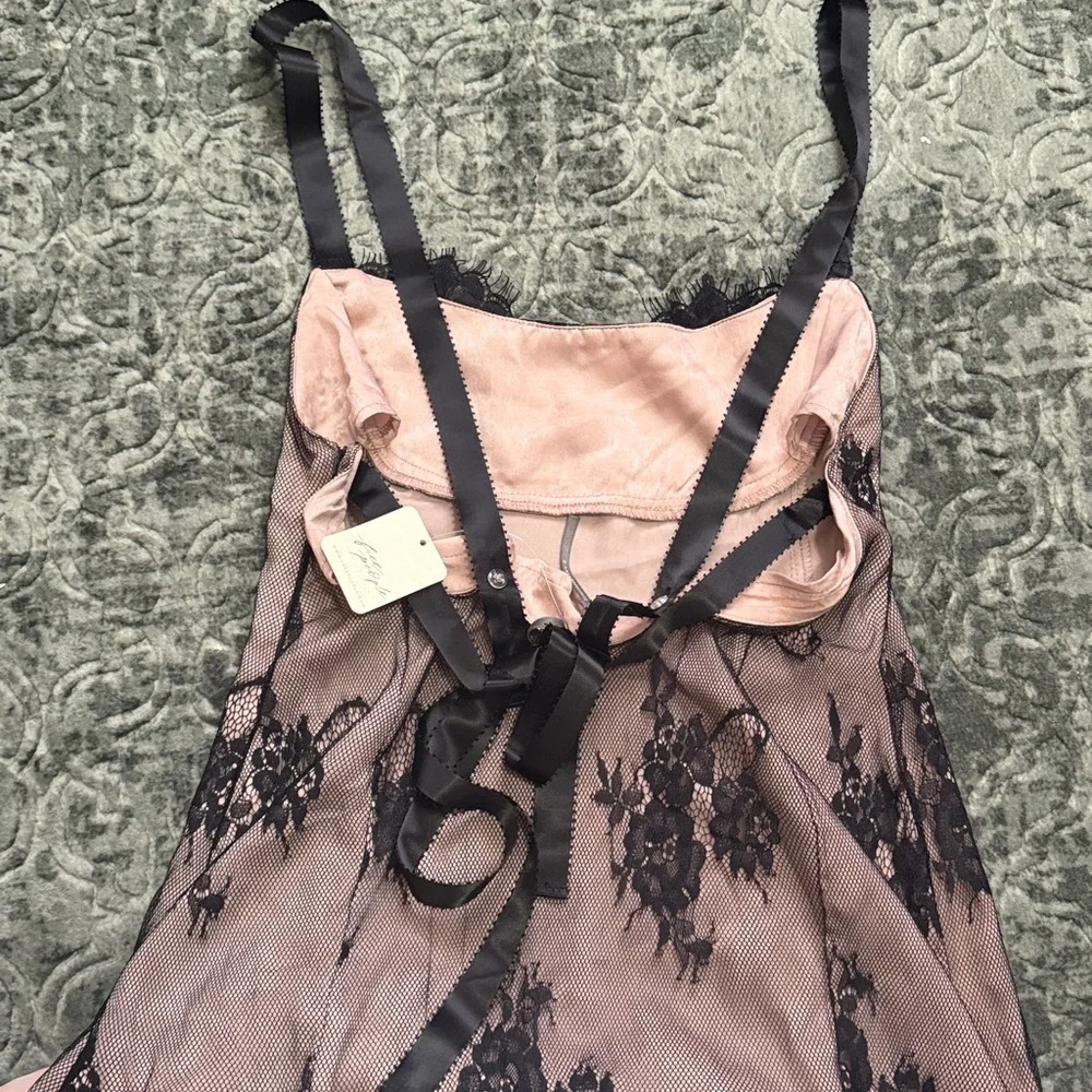 Anthropologie Floral Lace Midi Dress NEW - Picture 5 of 5